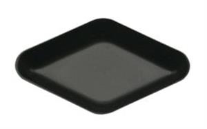 HS1426AA | DIAMOND SHAPED WEIGH BOAT POLYSTYRENE 5ML BLACK AN
