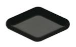HS1426AA | DIAMOND SHAPED WEIGH BOAT POLYSTYRENE 5ML BLACK AN