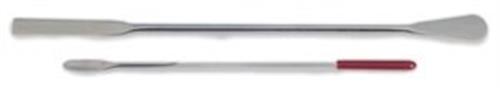 HS15909 | LAB SPATULA FLAT END SPOON END NICKEL PLATED STEEL
