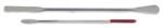 HS15909 | LAB SPATULA FLAT END SPOON END NICKEL PLATED STEEL