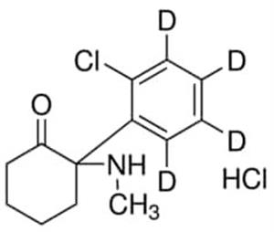 K-003-1ML | Ketamine-D4 hydrochloride solution100 μg/mL in methanol (as free base), ampule of 1 mL, certified reference material