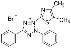 M2128-100MG | THIAZOLYL BLUE TETRAZOLIUM BROMIDE 98