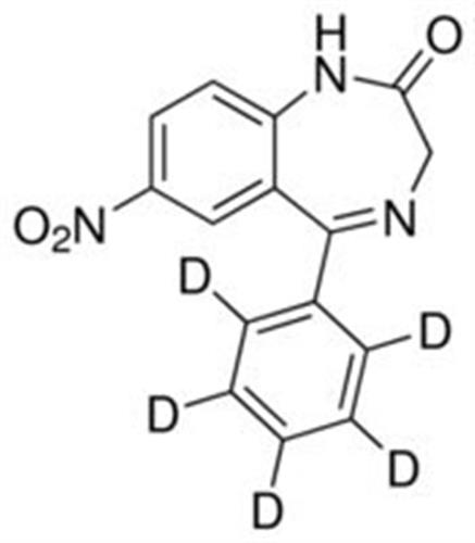 N-901-1ML | NITRAZEPAM D5100 G ML IN ACETONITRILE AMPULE OF 1