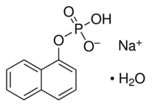 N7000-5G | 1 NAPHTHYL PHOSPHATE MONOSODIUM SALT MONOHYDRATE