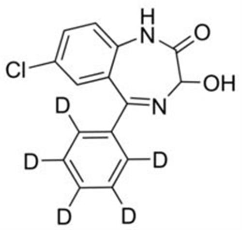 O-901-1ML | OXAZEPAM D5100 G ML IN METHANOL AMPULE OF 1 ML CER