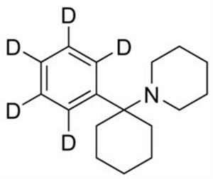 P-006-1ML | PCP D5 PHENCYCLIDINE D5 1.0 MG ML IN METHANOL AMPU