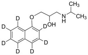 P-085-1ML | PROPRANOLOL D7 RING D7 100 G ML IN METHANOL WITH 5