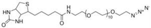 QBD10784-100MG | BIOTIN DPEG 11 AZIDE