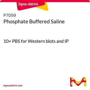 P7059-1L | PHOSPHATE BUFFERED SALINE 10X PBS FOR WESTERN BLOT