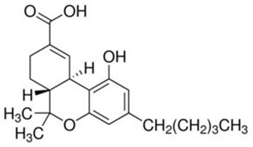 T-018-1ML | (−)-11-nor-9-Carboxy-Δ9-THC solution100 μg/mL in methanol, ampule of 1 mL, certified reference material