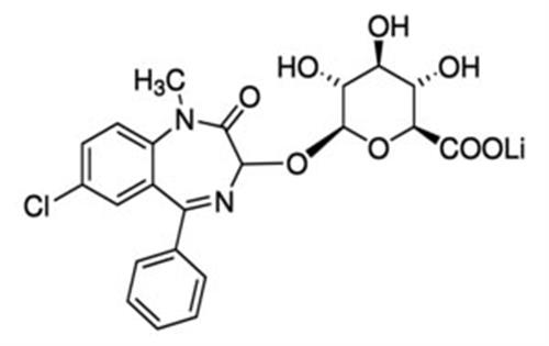 T-050-1ML | Temazepam glucuronide lithium salt solution