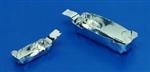 W1001-100EA | ALUMINUM WEIGHING BOATS W L D 7 MM 22 MM 7 MM