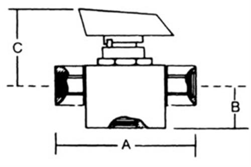 YY2029348 | BALL VALVE1 4 NPTF
