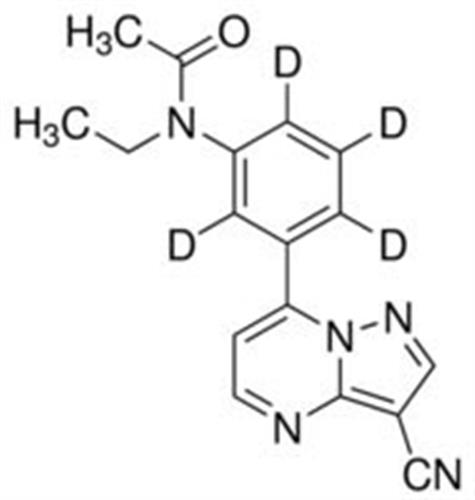 Z-010-1ML | ZALEPLON D4100 G ML IN METHANOL AMPULE OF 1 ML CER
