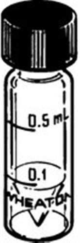Z115118-12EA | VIALS SCREW TOP V VIALS R WITH SOLID TOP CAP CAPAC