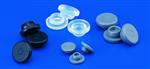 Z166065-100EA | RUBBER STOPPERS SIZE 20 MM GRAY BUTYL RUBBER