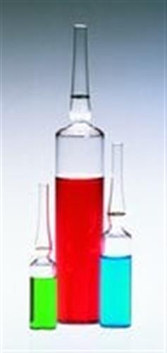Z184993-1PAK | PRESCORED AMPULES CLEAR GLASS VOLUME 20 ML