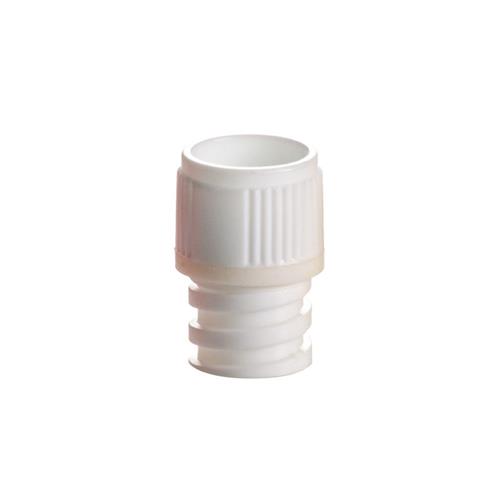 T500WOS | SCREW CAP WITH 0 RING FOR T500 TUBES WHITE