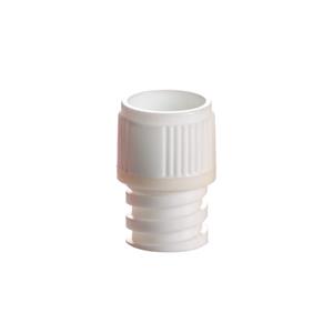 T500WOS | SCREW CAP WITH 0 RING FOR T500 TUBES WHITE