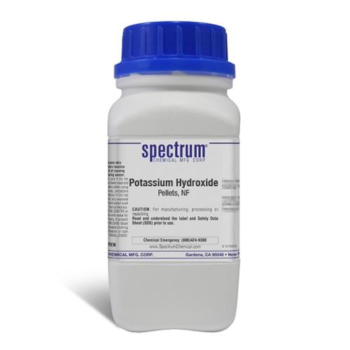 PO180-500GM | Potassium Hydroxide Pellets NF