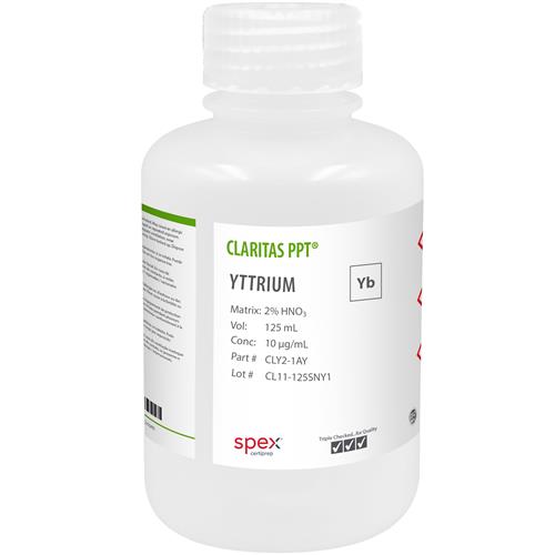 CLY2-1AY | 10PPM YTTRIUM ICP ICPMS S