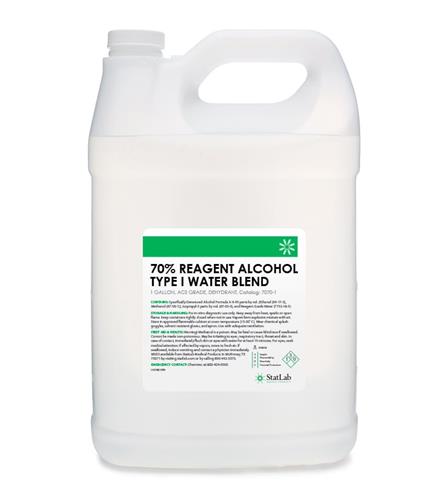 Reagent Alcohol 70% With Type 1 Water