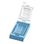 CAS-LPI100MBX-BL | Engineered specifically for use in the PiSmart Laser Cassette printer. PiSmart Laser Microbiopsy Cassette, Threaded with Lid Blue, 1,000/bx, 2 bx/case, 2,000/cs. Threaded in strips of 40 with lids separate. 