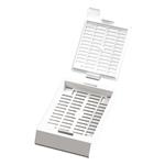 CAS-LPI100SL-OR | Engineered specifically for use in the PiSmart Laser Cassette printer. PiSmart Slotted Laser Embedding Cassette, Threaded with Lid Orange, 1,000/bx, 2 bx/case, 2,000/cs. Threaded in strips of 40 with lids separate.