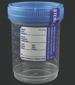 CT6200 | Sterile Container blue cap 4oz 300CS