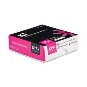 KT5+-PK-CL | KT Series KT5+ adhesive premium slide, German glass, clipped corners, pink, 144 per gross 10 boxes per case