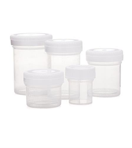 CTL500 | Screw Top Specimen Container w/Lid, 500 ml, 80/case
