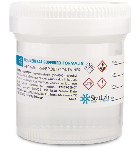 NB0345 | NBF Prefill, 90 mL, 96 Vials/cs in Histopaks