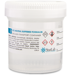 NB0345 | NBF Prefill, 90 mL, 96 Vials/cs in Histopaks