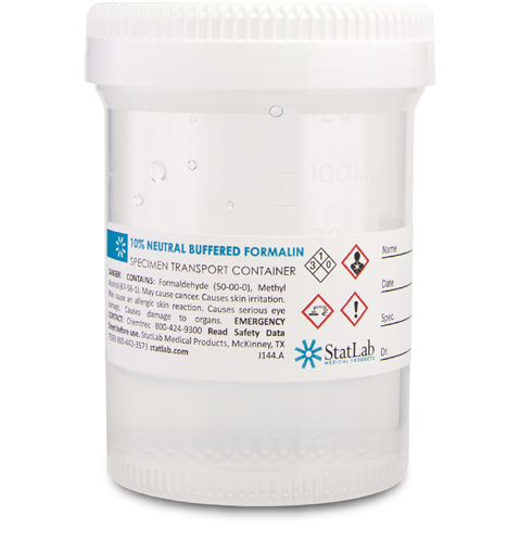 NB0460 | NBF Prefill, 120 mL, 96 Vials/cs in Histopaks