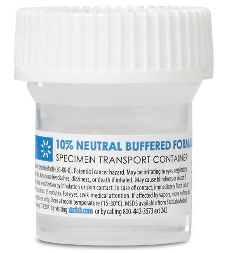 NB0507 | NBF Prefill, 20 mL 96 Vials/cs in Histopaks