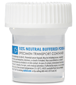 NB0507 | NBF Prefill, 20 mL 96 Vials/cs in Histopaks