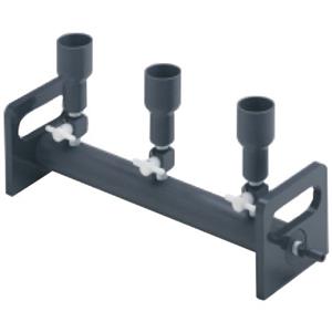 313400 | PVC Vacuum Manifold 3 Position Standard Cup 2 Way