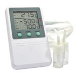 ACC821INCV2 | The Triple Display digital thermometer simultaneously shows the current, minimum, and maximum temperatures and records the Time & Date of Hi/Lo Alarms and Min/Max Temperatures. Temperature Certified for Incubators. 5ml Vaccine Bottles probe filled with Bio-Safe medium. Audible & Visual alarms.