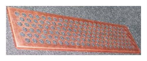 50051914 | Set of 3 HERAtrays solid copper shelf tray 1 3 in