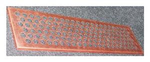 50051914 | Set of 3 HERAtrays solid copper shelf tray 1 3 in