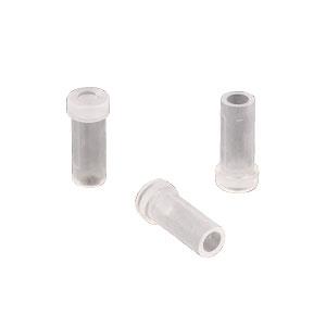 CAPF | Clear Plastic Dust Caps for 2.5 mm Ferrules 25 Pac