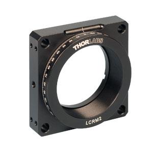LCRM2 | 60 mm Cage Rotation Mount for 2 Optics 8 32 Tap