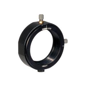 LM2XY | Translating Lens Mount for 2 Optics 1 Retaining Ri