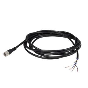 PAA630 | 2 m LED Light Source Power Cord M8 Straight Socket