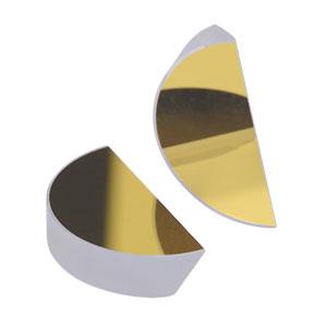 PFD10-03-M01 | 1 Protected Gold D Shaped Mirror