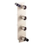 RBX-BNC | BNC to Solder Terminals Electrical Feedthrough Pan