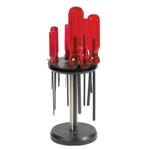 TC3/M | 15 Piece Balldriver and Hex Key Kit with Stand Met