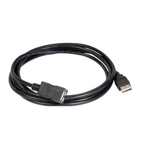 USB-C-180 | 180 USB 2.0 Type A High Speed Extension Cable Blac