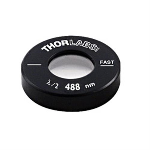 WPH05M-488 | 1 2 Zero Order Half Wave Plate 1 Mount 488 nm