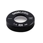 WPQ05M-830 | 1 2 Zero Order Quarter Wave Plate 1 Mount 830 nm